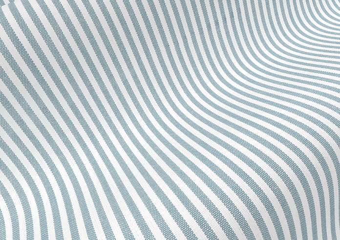 Nautical Stripes, Blue Sails - Made to Measure Curtains - Image 4